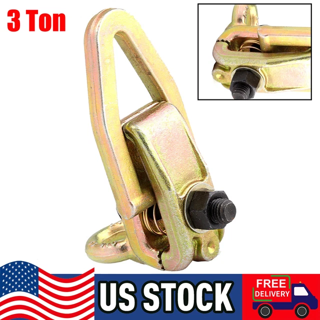 3 Ton 2-WAY Clamp Frame Back Self-Tightening Auto Body Repair Pull Frame Work US