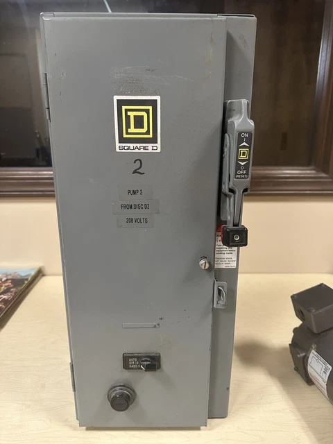 New Square D Enclosed Combination Starter/Controller #8539Scg42V84Cff4Tx11