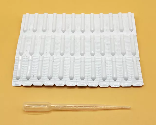 200 Empty Disposable Suppository Molds 3ml Kit large Adult. Free Filling  Stand!