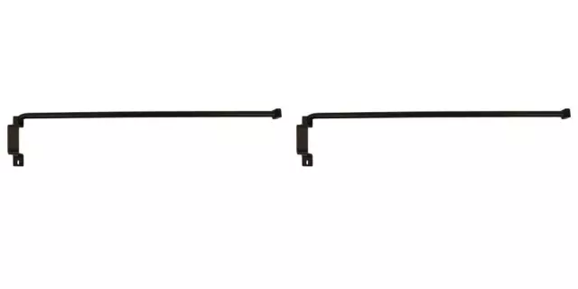 Achim Home Furnishings Innovative Swing Arm Rod Brent, 20 to 36", Bronze