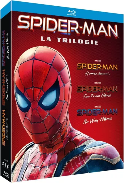 Spider-Man : Homecoming + Far From Home + No Way Home [Blu-Ray] [3 Blu-Ray] NEUF