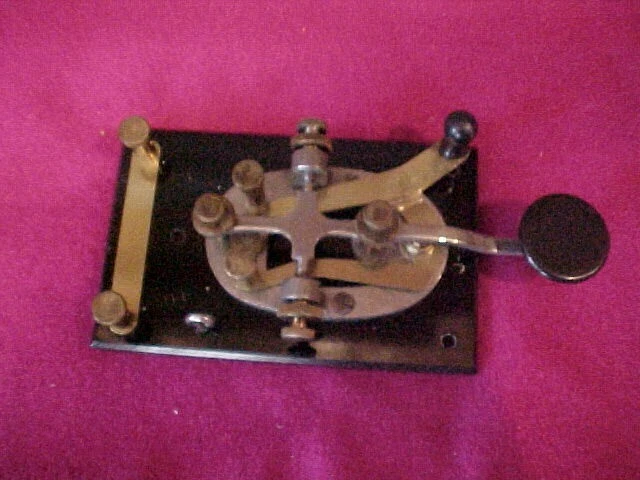Chiave Telegrafica CW Morse In Acciaio Inox - Base Magnetica Trade Edition