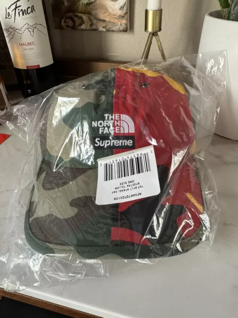 Supreme The North Face Split 6 paneles camuflaje SS24