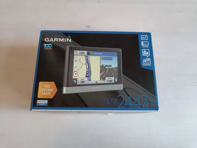 Garmin Nuvi 2447 Lifetime Maps, Western Europe