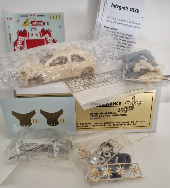 Miniature 1/43 - Renault Clio Maxi Tour De Corse 1995 N°21 (Kit Monté Sur Base UH SB)
