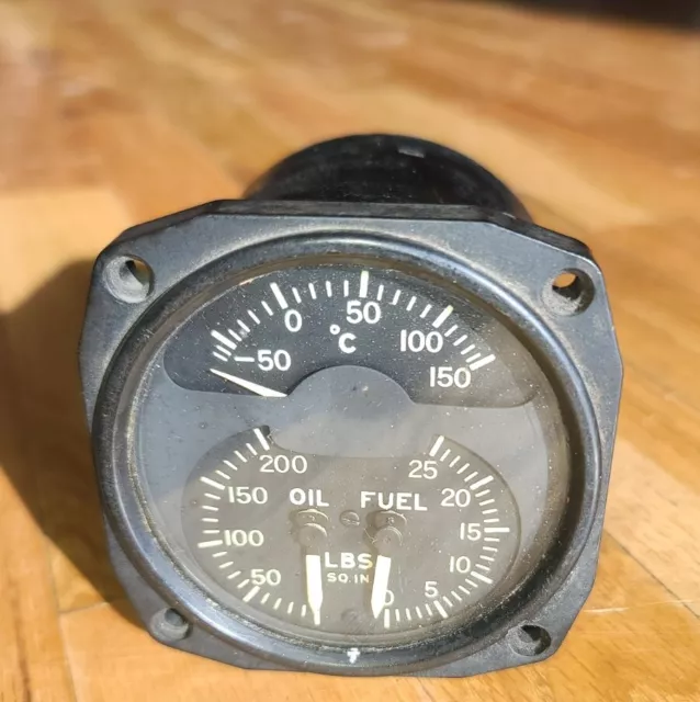 60-384079-1_1 Beechcraft 3-In-1 Engine Gauge (18B1000-3) (60-384079-1_1)