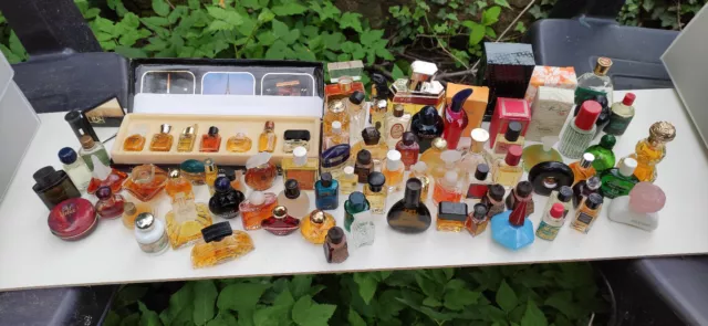 Parfum Miniaturen Sammlung Mini Flakon Konvolut, ältere Flaschen, Teil 2