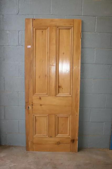 Door 31 3/4" x 78"   Pine Victorian Door 4 Panel Internal ref 313A