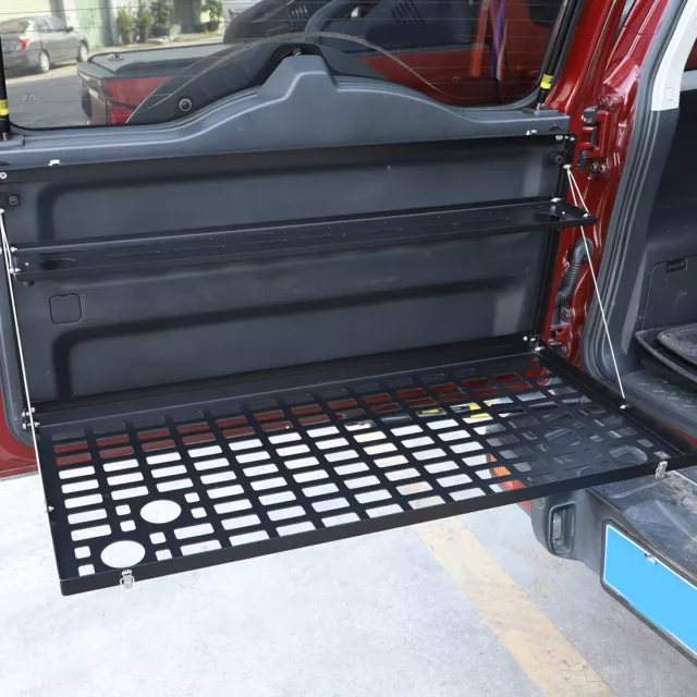 Tailgate Rear Door Table Storage Cargo Shelf Rack For Toyota FJ Cruiser 2007-21