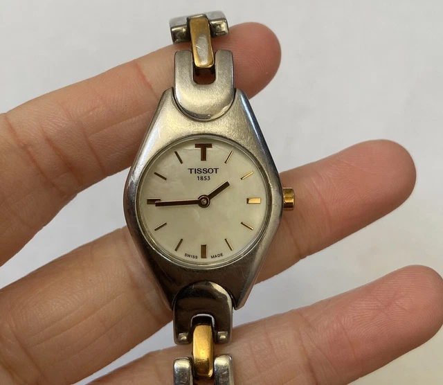 Tissot 1853 swiss discount made sapphire crystal