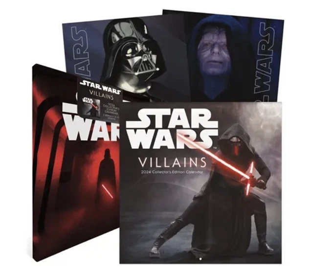 TRENDS INTERNATIONAL 2025 Star Wars Saga Collector's Edition Calendar