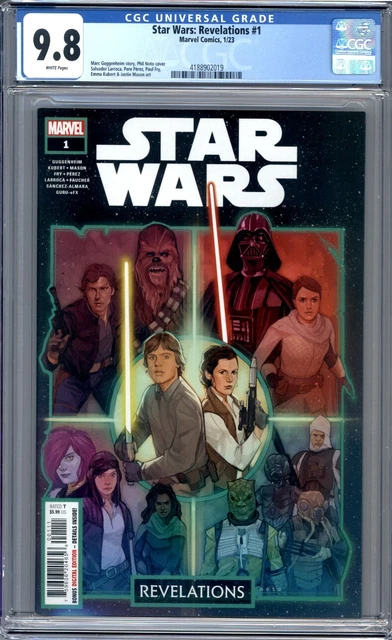 Star Wars: Revelations #1    Marvel Comics  1st Appearances   1st Print  CGC 9.8