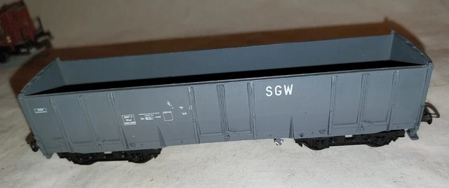 Wagon Tombereau PIKO HO échelle 1:87 – SNCF – Neuf Sous Boîte – Noir