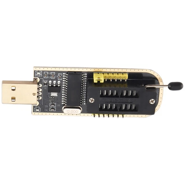 1Set CH341A 24 25 Series EEPROM Flash BIOS USB Programmer+SOIC8 SOP8 Test C H5U2 2
