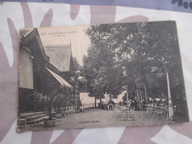 CPA 58 St Honoré-les-Bains. Le Casino