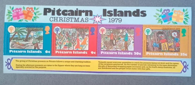 Pitcairn Islands Miniature Sheet Christmas 1979