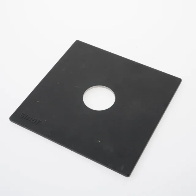 Placa de lente sinar genuina para obturador Copal #0 [34,5 mm]