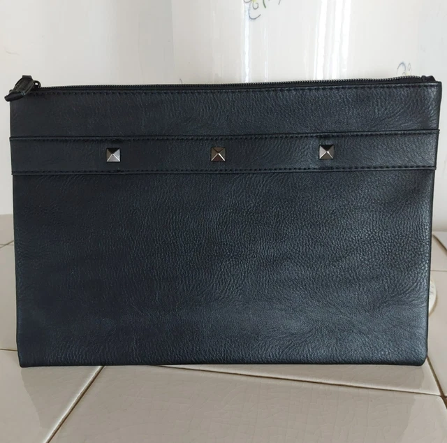 Lot De 2 Pochettes De Soirée Guerlain - Noires - En Polyester - État Comme Neuf