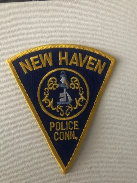 Connecticut  Police -  New Haven   Police  Dept CT  Police Patch