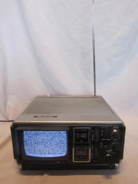 Retro Plustron TVR 5L Portable TV/Radio