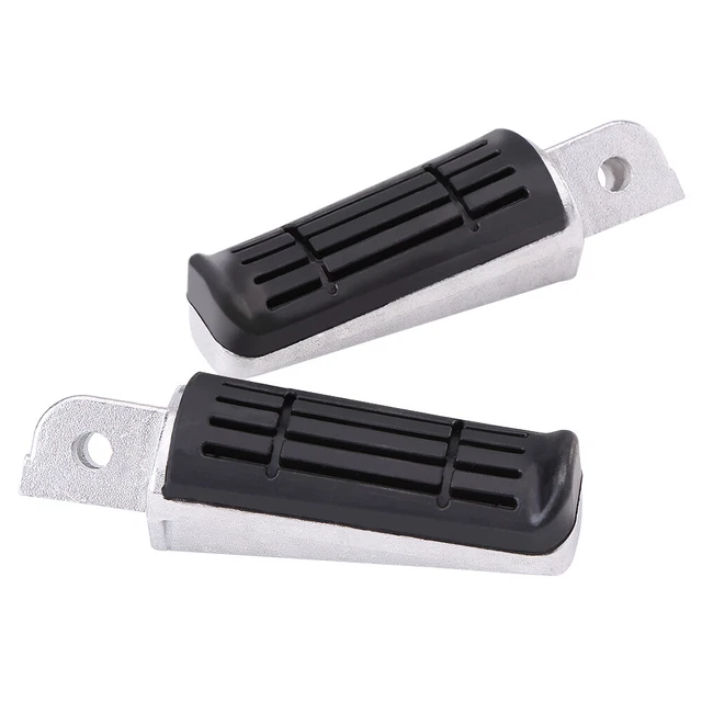 Pair Of Front Motorcycle Footrest Pedals Foot Pegs For XJR400/1200/FZ400