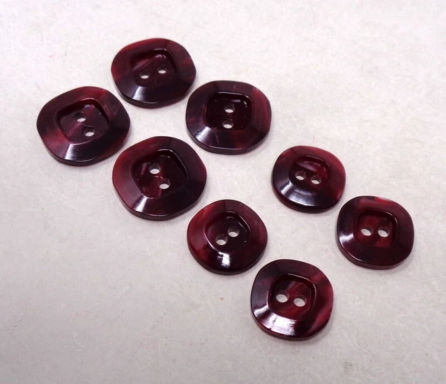 Lot De 8 Boutons Perles Blancs 20 Mm - Boutons Ronds à Coudre Pour Pull, Chemise Et Cheongsam