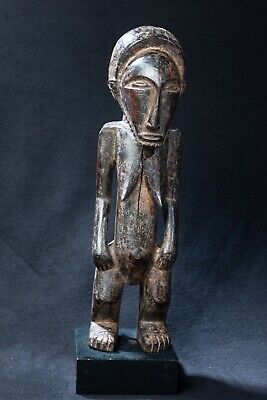 Bembe Female Ancestor Statue, D.R. Congo, Zambia, Central African Tribal Art