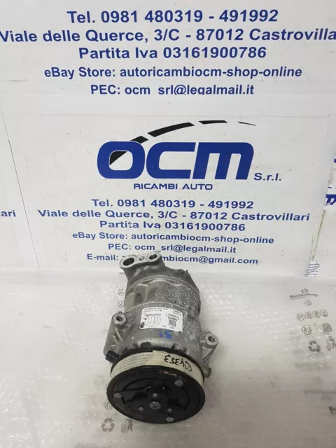 51986964 Compressore Aria Condizionata Fiat Tipo Ii Dal 2015 = 500L Dal 2012