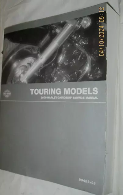 Harley Davidson Harley Davidson 2006 Touring Models Repair Manual 99483-06