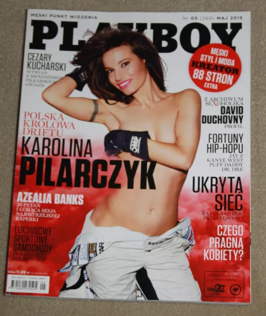 Playboy 5/2015 Karolina Pilarczyk, Azealia Banks -  Polish Magazine