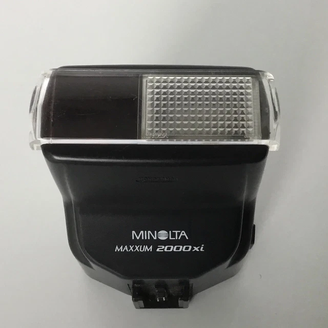 Minolta Maxxum 2000XI Shoe Mount Flash untested