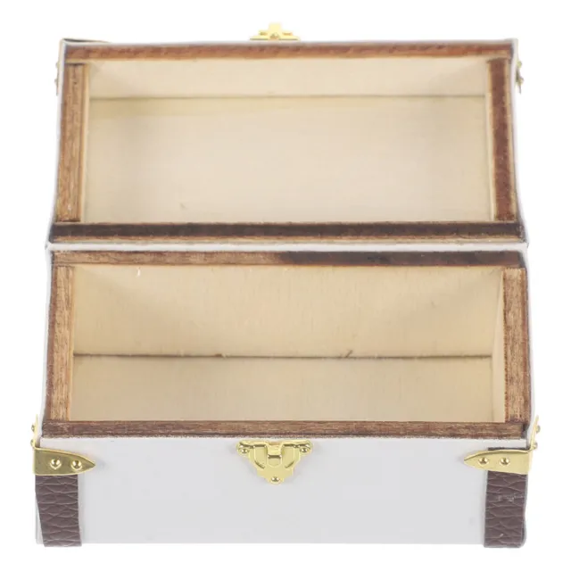 Versatile Vintage Box for Jewelry Storage Doll House Decor Trinket Storage