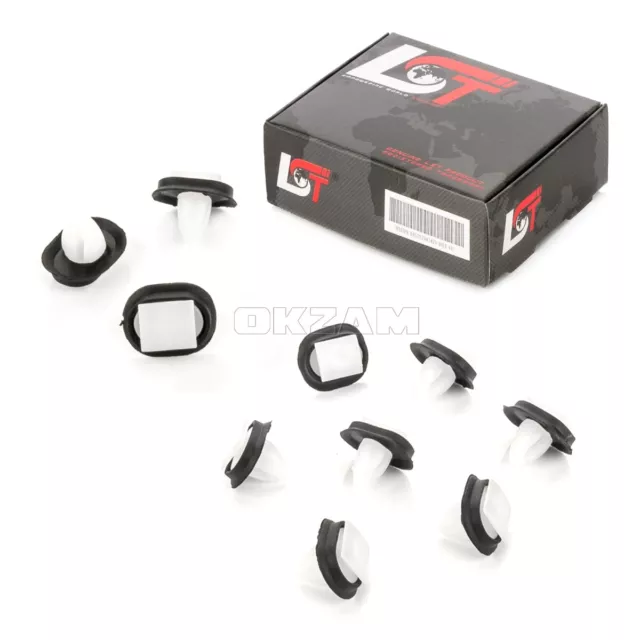 Lato Modanatura Fissaggio / Clip Rifiniture x10 Per Ducato Boxer Relay Da Anno