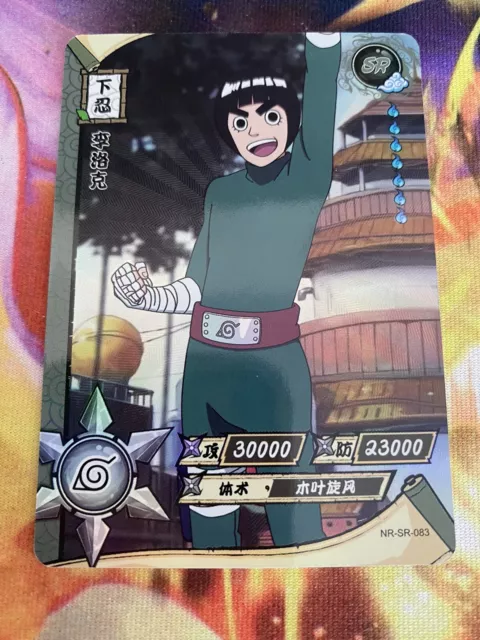 Rock Lee SR Kayou Card (Naruto) CCG TCG NR-SR-083