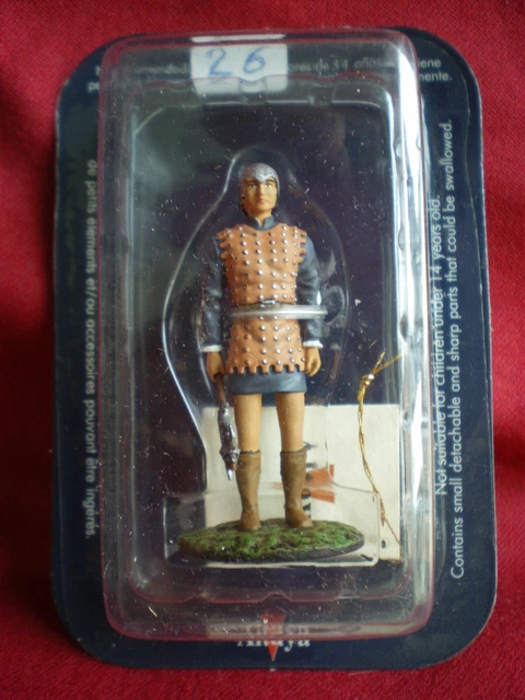 Soldat De Plomb Moyen-Âge - Homme à Pied Castillan Espagne XIVe Siècle, échelle 1:32, Occasion