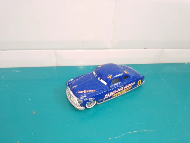 BAC5 voiture en métal Mattel Cars Disney Pixar doc fabulous hudson hornet