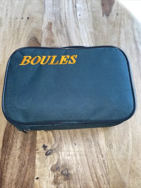 Boules pentanque | vintage | set di 6 | include borsa da trasporto