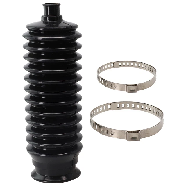 Kit stivali supporto durevole in silicone nero e soffietti pignone vestibilità