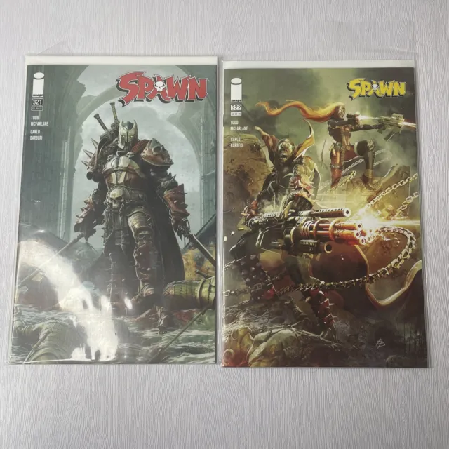 Image Comics Spawn Issues 321-344. Bagged And Boarded. 2