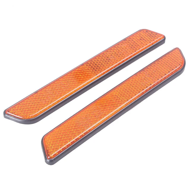 Front Fork Leg Reflectors For Harley Touring lower legs sliders Dyna Glide ak