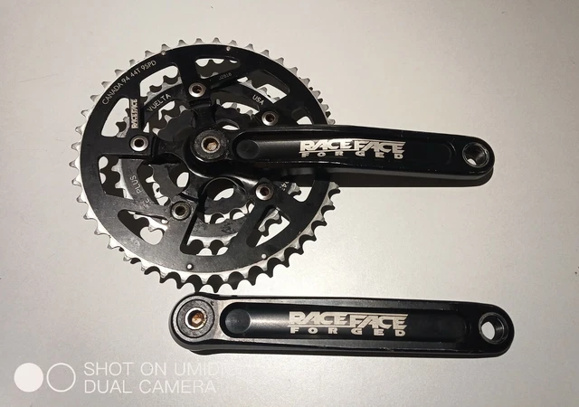 RACE FACE FORGED Crankset 44-32-22 - 175mm - VINTAGE/RETRO MTB