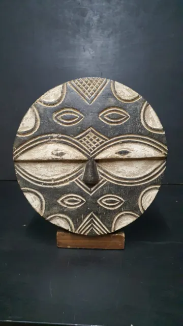 Masque  Bateké Congo Rdc Zaïre Art Tribal Africain Ancien Statuette Africaine