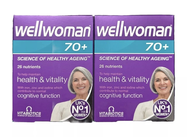 Wellwoman 70 Multivitamins For Women Over Age 70 Years ( 30 Tabs
