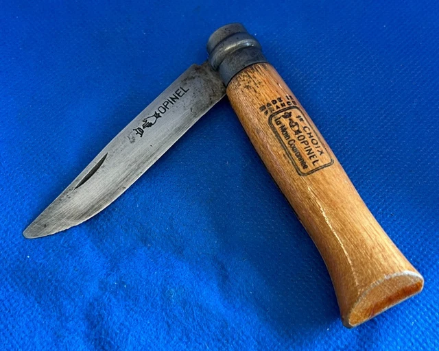 ANCIEN COUTEAU OPINEL FRANCE N°7 La Main Couronnée virobloc EUR 15,00 - FR