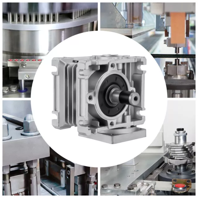 Worm Gear Gearbox NMRV-030 Speed Reducer Ratio 10 :1 For Stepper Motor 1500RPM