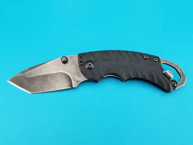 Kershaw Shuffle II 8750TBLKBW Knife Liner Lock Plain Edge Tanto Blade!