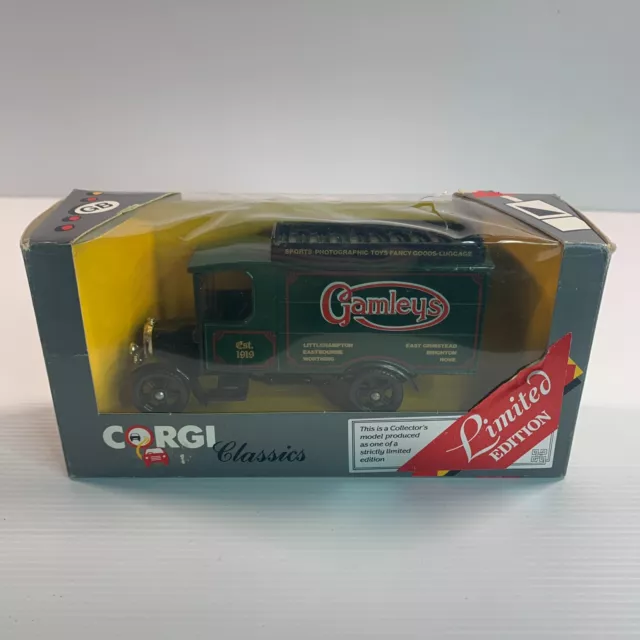 Corgi 929 Thornycroft Van - Gamley's Limited Edition boxed