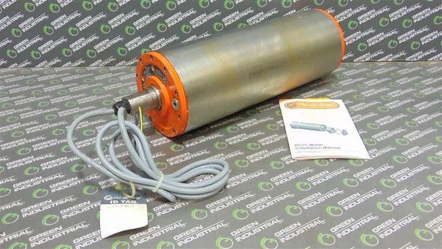 SURPLUS 1 HP Van Der Graaf TM160B40-410NB Drum Motor 120 ft/min 460V