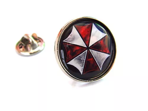 Resident Evil Umbrella Corporation Épinglette Badge Cravate Punaise Pince Cadeau