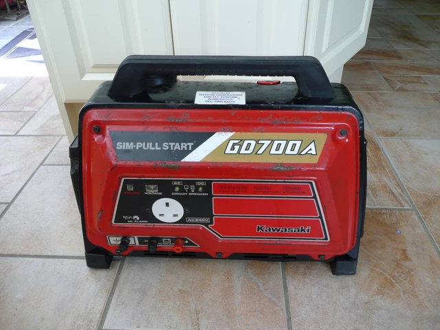 Bibian 比比昂- Kawasaki GENERATOR ポータブル発電機GD700A SIM